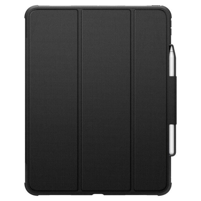 Spigen Rugged Armor Pro طراحی شده برای iPad Pro 13 اینچی قاب (2024) M4 با مداد نگهدارنده - مشکی - ارسال فوری امروز