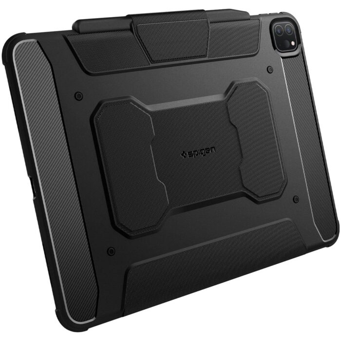 Spigen Rugged Armor Pro طراحی شده برای iPad Pro 13 اینچی قاب (2024) M4 با مداد نگهدارنده - مشکی - موجود با تخفیف