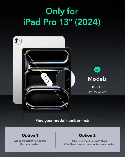 کاور آیپد برند ای اس آر مدل ESR Shift Magnetic Case for مناسب برای iPad Pro